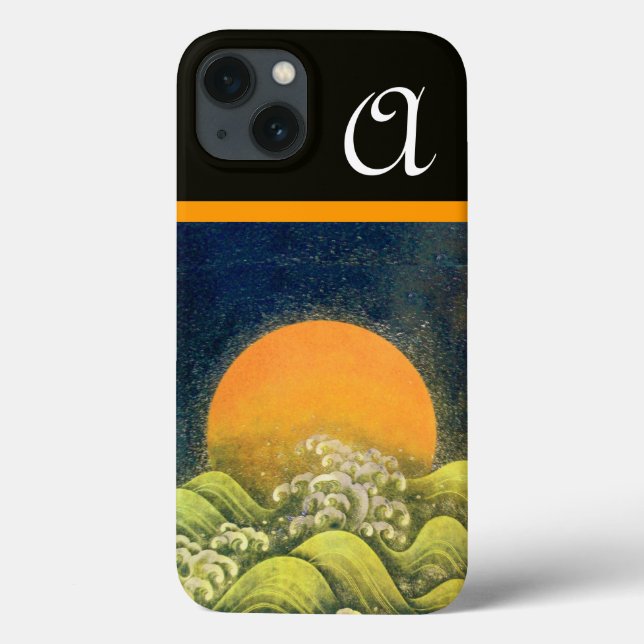 AMETERASU ,SUN GODDESS Yellow Green Black  Case-Mate iPhone Case (Back)