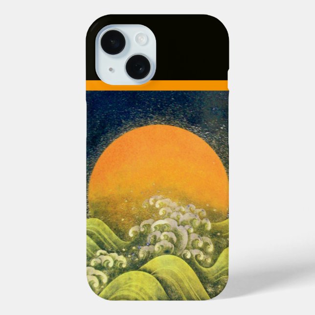 AMETERASU ,SUN GODDESS Yellow Green Black Case-Mate iPhone Case (Back)