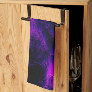 Amethyst Abstract Kitchen Towel