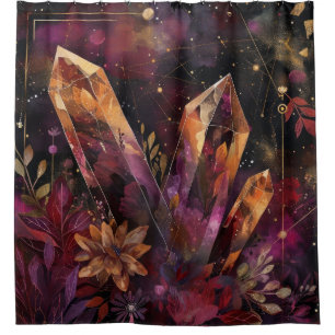 Amethyst Crystal Galaxy Celestial Pattern