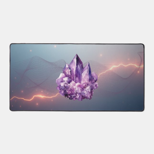Amethyst Desk Mat (Front)