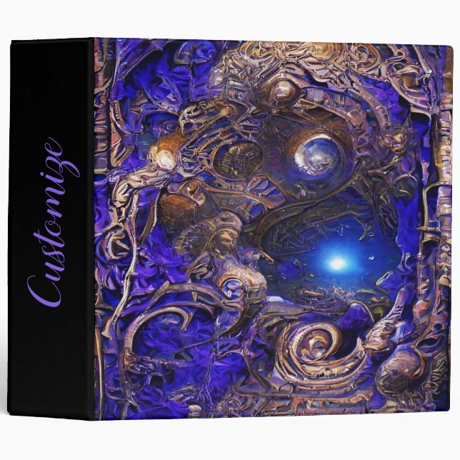 Amethyst Fantasy Binder (Front/Spine)