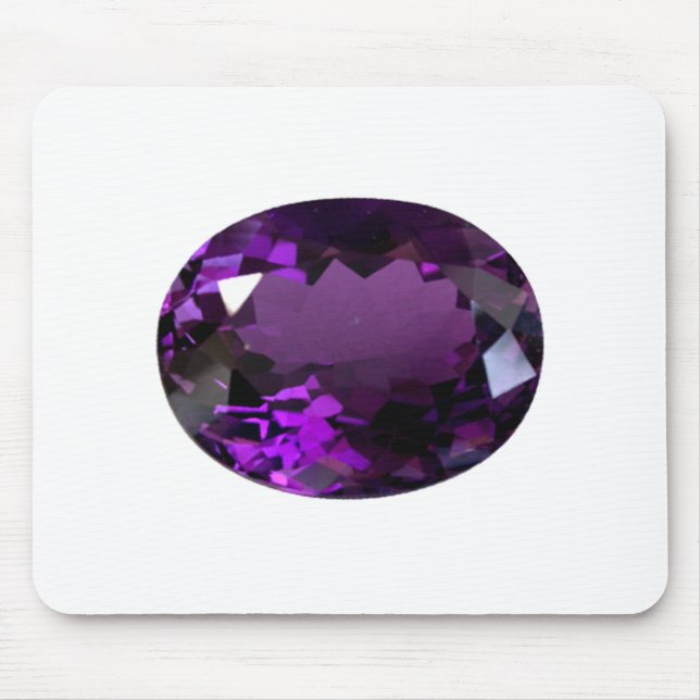 Amethyst Gemstone Mouse Pad (Front)