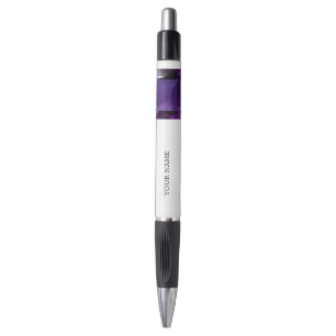 Amethyst Gemstone Purple Pen
