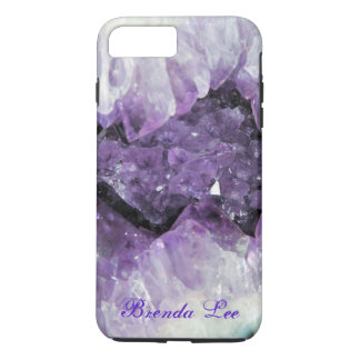 Amethyst Geode 3D iPhone 7 Plus case Personalize*