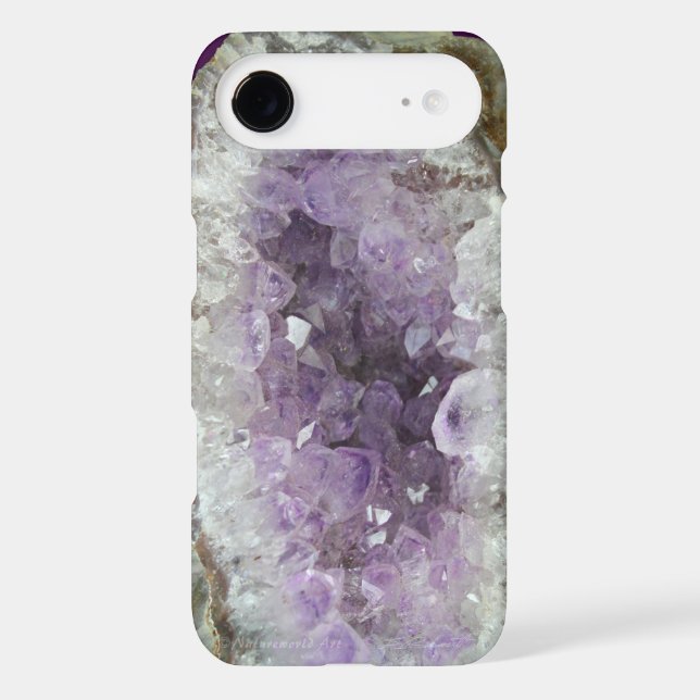 Amethyst Geode iPhone 7 Barely There Case (Back)