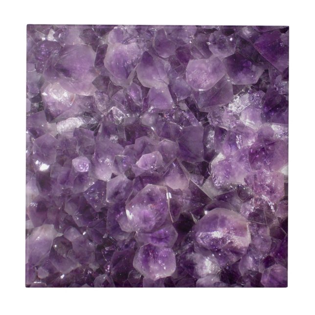 Amethyst Geode Tile (Front)