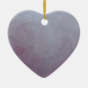 Amethyst Ice Abstract Art Ceramic Ornament