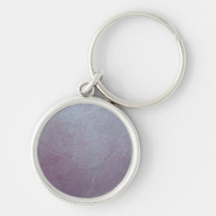 Amethyst Ice Abstract Art Keychain