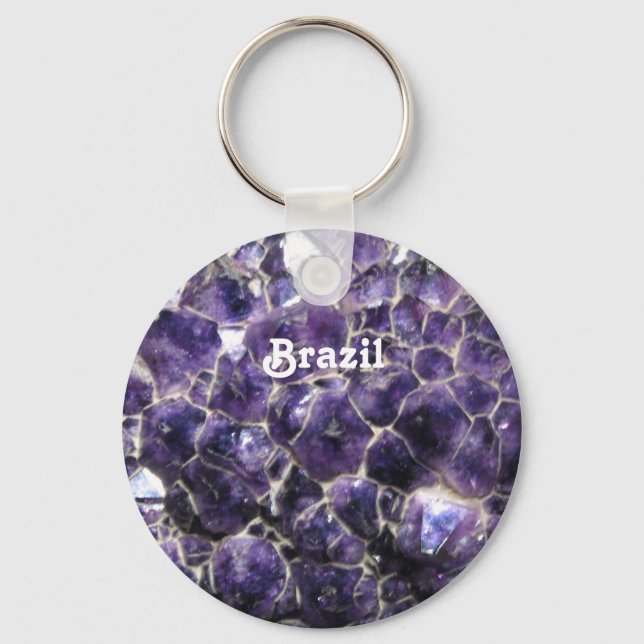 Amethyst Keychain (Front)