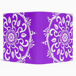Amethyst Mandala Binder