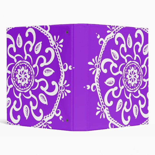Amethyst Mandala Binder (Background)