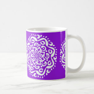 Amethyst Mandala Coffee Mug