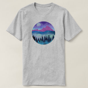 Amethyst Mist Mountains T-Shirt