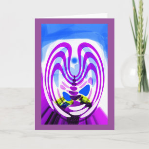 Amethyst moments holiday card