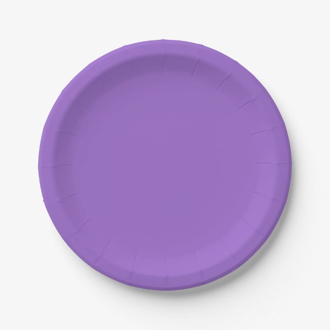 Amethyst Paper Plates (Front)