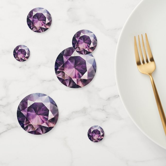 Amethyst Pattern Confetti (Group)