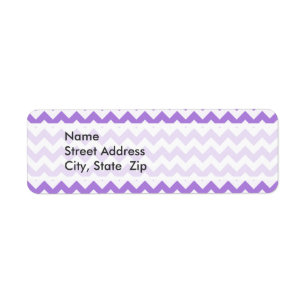 Amethyst Purple Chevron