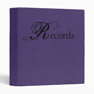 Amethyst Purple Colour Velvet Custom Home Casino Binder