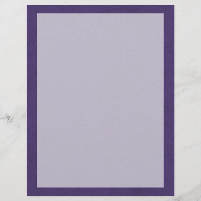 Amethyst Purple Colour Velvet Custom Home Casino Flyer (Front)