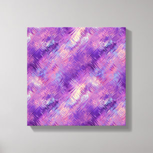 Amethyst Purple Crystal Gel Texture Canvas Print