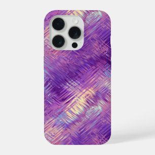 Amethyst Purple Crystal Gel Texture iPhone 15 Pro Case