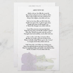 Amethyst Purple Rose Programme de mariage Insertio