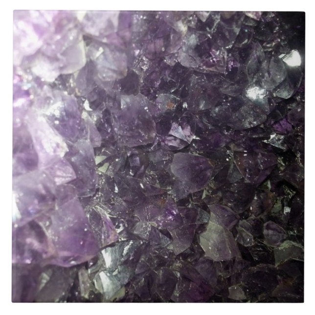 Amethyst Quartz Tile (Front)