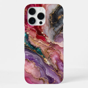 Amethyst Rose Marble iPhone Case