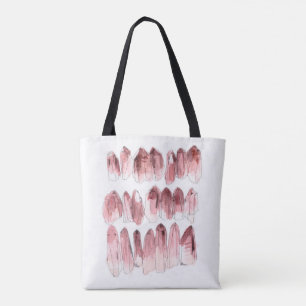 Amethyst – Rose Quartz Tote Bag