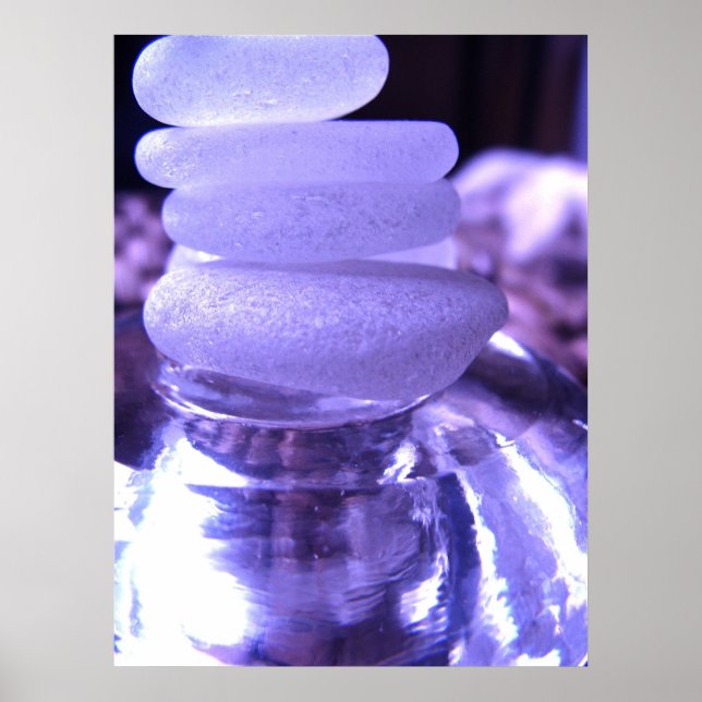 Amethyst Sea Glass Print (Front)