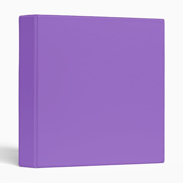 Amethyst (solid color)  binder (Front/Spine)