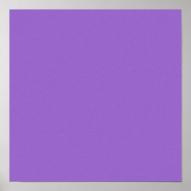 Amethyst (solid color)  poster (Front)