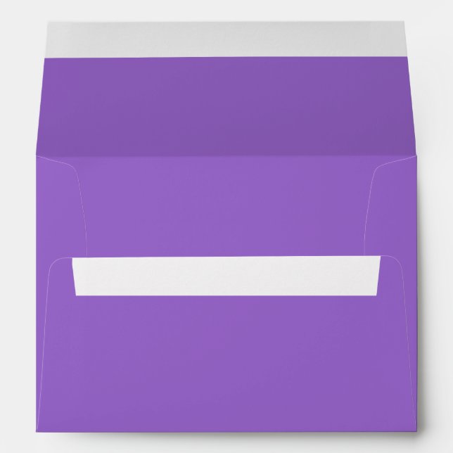 Amethyst (solid colour)  envelope (Back (Bottom))