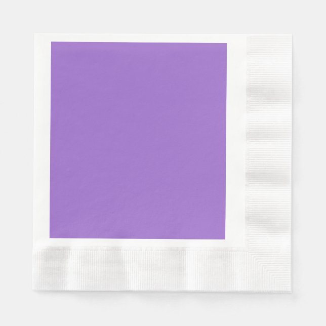 Amethyst (solid colour)  napkin (Front)