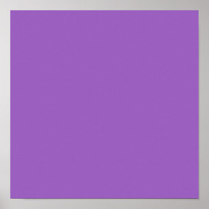 Amethyst  (solid colour)  poster