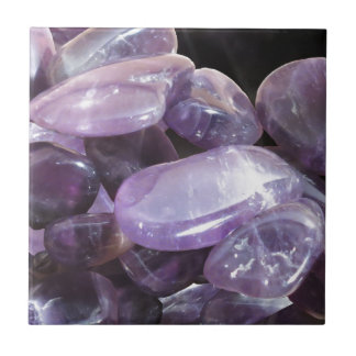 AMETHYST spiritual purple gemstone Tile