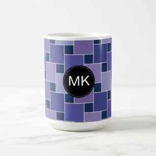Amethyst Squares Coffee Mug
