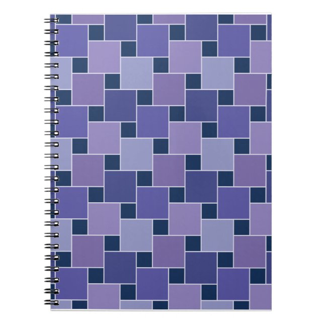 Amethyst Squares Notebook (Front)