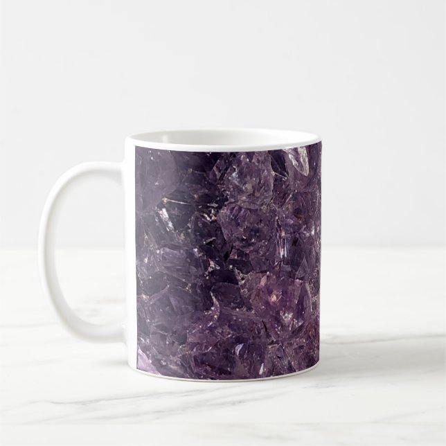 Amethyst texture coffee mug (Left)