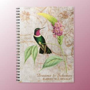 Amethyst Throated Hummingbird Notebook