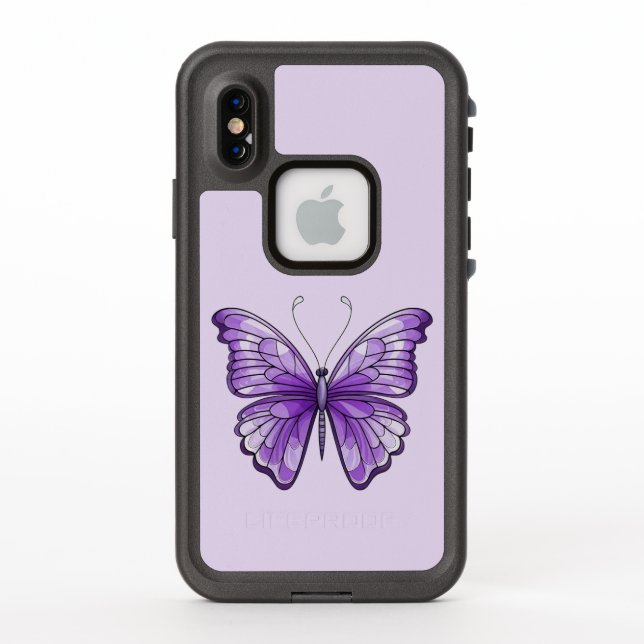 Amethyst Wings LifeProof Coque (Dos)