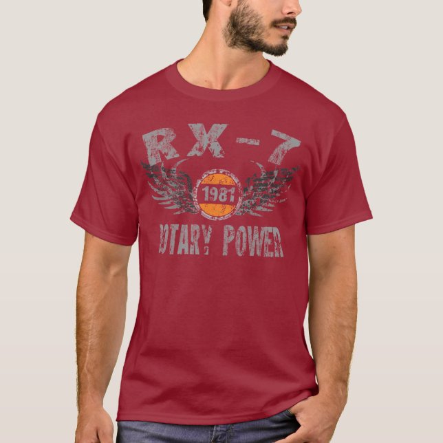 amgrfx - T-shirt 1981 RX-7 (Devant)