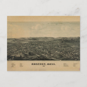 Amherst, Massachusetts (1886) Postcard