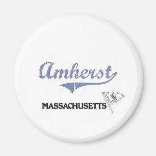 Amherst Massachusetts City Classic Magnet