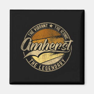 Amherst Nh _ New Hampshire _ Vintage Distressed  Magnet