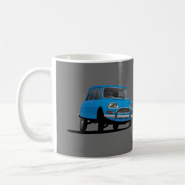 Ami 8, bleu - tasse de Citroën de café de 2 images (Gauche)