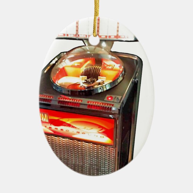 AMI Continental 2 Jukebox Ceramic Ornament (Front)