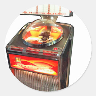 AMI Continental 2 Jukebox Classic Round Sticker
