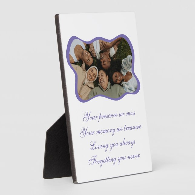 Ami dans les bois Plaque de table 5x7 avec Easel (Côté)